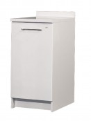 Base da 30 cm. con Top, DESTRO (cerniere a destra), anta con finitura lucida, maniglia cromo Superbrill Base da 30 cm. con Top, DESTRO (cerniere a destra), anta con finitura lucida, maniglia cromo Superbrill