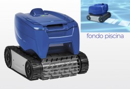 TornaX PRO RT 2100 - Robot progettato per garantire una pulizia efficace e completamente autonoma del FONDO della piscina con rivestimento in liner, poliestere, PVC armato, cemento verniciato o p[...]