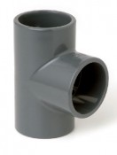 TIV - TI a 90°, estremità a bicchiere per incollaggio TIV - TI a 90°, estremità a bicchiere per incollaggio