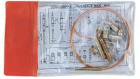 TERMOCOPPIA UNIVERSALE In confezione con raccordi adatti per valvole: Cosic – Sit – Junkers – Honeywell – ITT – Maclaren. TERMOCOPPIA UNIVERSALE In confezione con raccordi adatti per valvole: Cosic – Sit – Junkers – Honeywell – ITT – Maclaren.