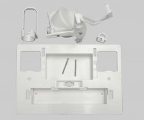 Kit adattatore Pneu per placca cieca,  per pneumatizzare le cassette da incasso INCAGL K3.0, COMBIGL K3.0 e CARTONGL K3.0, da utilizzare con il pulsante PNEU Kit adattatore Pneu per placca cieca,  per pneumatizzare le cassette da incasso INCAGL K3.0, COMBIGL K3.0 e CARTONGL K3.0, da utilizzare con il pulsante PNEU