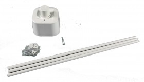 Pulsante Pneu esterno, bianco Pulsante Pneu esterno, bianco