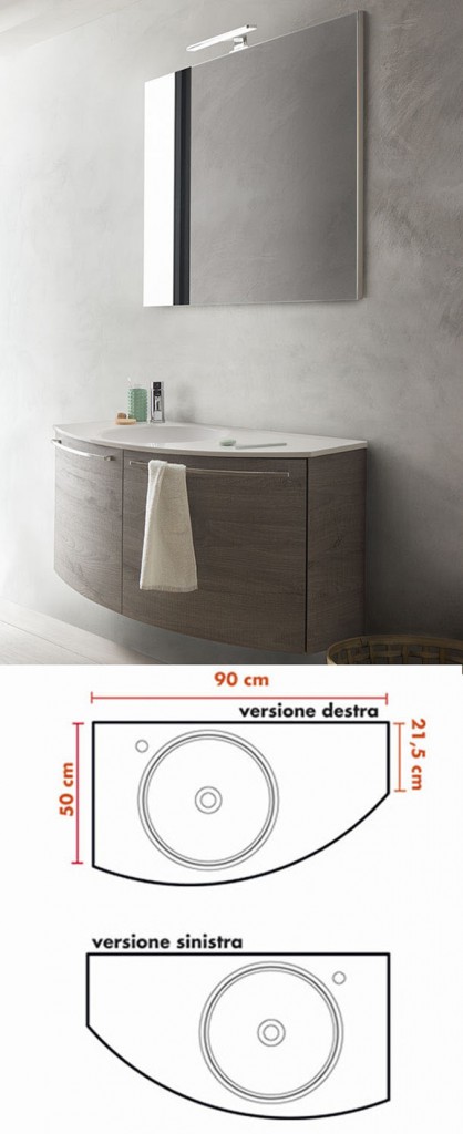 Mobili Gamma Stoccolmadx Serie Stoccolma Centro Gamma Arredo Bagno