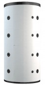 PSM - 4 manicotti per lato, 4 pozzetti portasonde, isolamento in poliuretano morbido con finitura esterna in PVC colore bianco. Gamma di accumuli adatta al contenimento di acqua tecnica d’impia[...]