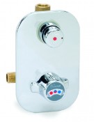 Miscelatore doccia incasso - tempo regolabile - dispositivo automatico di portata 9 l/min.