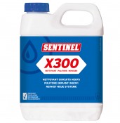 SENTINEL X300 - Detergente universale -  
Pulitore neutro per impianti di riscaldamento nuovi o fino a 6 mesi di vita. Dosaggio 1 litro per ogni 100 litri d'acqua SENTINEL X300 - Detergente universale -  
Pulitore neutro per impianti di riscaldamento nuovi o fino a 6 mesi di vita. Dosaggio 1 litro per ogni 100 litri d'acqua
