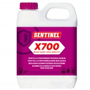 SENTINEL X700 - Biocida per impianti a pannelli radianti. Previene le ostruzioni causate da fanghi batterici e protegge l'impianto a lungo termine. Dosaggio 1 litro per fino a 300 litri d'acqua.
[...]