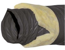 Tubo canalizzato ultra flessibile doppia parete termico/fonico diametro interno 152 mm Tubo canalizzato ultra flessibile doppia parete termico/fonico diametro interno 152 mm