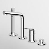 BORDO-VASCA Miscelatore monocomando 4 fori, doccia estraibile Z94177, flessibile da 1500 mm. BORDO-VASCA Miscelatore monocomando 4 fori, doccia estraibile Z94177, flessibile da 1500 mm.