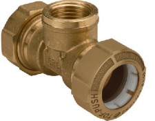 Giunto a T per PE con derivazione filettata femmina Gas Giunto a T per PE con derivazione filettata femmina Gas