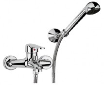 Miscelatore vasca esterno con insieme doccia duplex Miscelatore vasca esterno con insieme doccia duplex