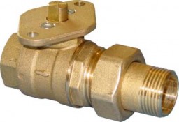 Valvola di zona a sfera 2 vie da 1/2 Valvola di zona a sfera 2 vie da 1/2