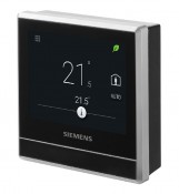 RDS 110 SMART - Termostato ambiente per il controllo del riscaldamento in uso residenziale. Con accesso remote da PC, Tablet o smartphone attraverso il servizio Siemens Cloud. RDS 110 SMART - Termostato ambiente per il controllo del riscaldamento in uso residenziale. Con accesso remote da PC, Tablet o smartphone attraverso il servizio Siemens Cloud.