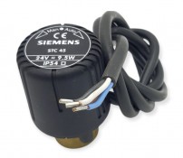 Servocomando elettrotermico per valvole di zona completo di contatto ausiliario comando manuale in assenza di tensione alimentazione alimentazione 24 V AC Servocomando elettrotermico per valvole di zona completo di contatto ausiliario comando manuale in assenza di tensione alimentazione alimentazione 24 V AC